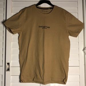 Short sleeve tan shirt